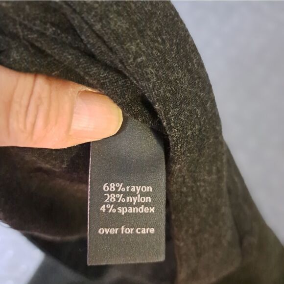 The Limited dark gray pull on leggings size 10 - Picture 4 of 6